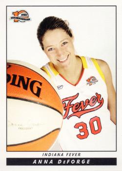 2006 Rittenhouse WNBA #14 Anna DeForge Front