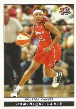 2006 Rittenhouse WNBA #19 Dominique Canty Front