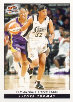 2006 Rittenhouse WNBA #36 LaToya Thomas Front