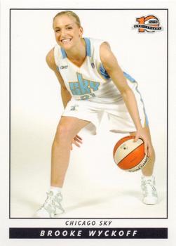 2006 Rittenhouse WNBA #42 Brooke Wyckoff Front