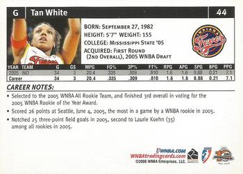 2006 Rittenhouse WNBA #44 Tan White Back