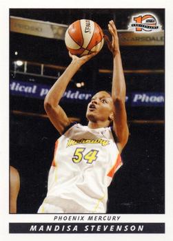 2006 Rittenhouse WNBA #48 Mandisa Stevenson Front
