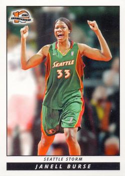 2006 Rittenhouse WNBA #56 Janell Burse Front