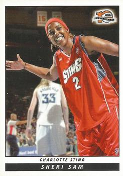2006 Rittenhouse WNBA #97 Sheri Sam Front