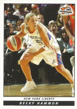 2006 Rittenhouse WNBA #100 Becky Hammon Front