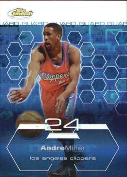 2002-03 Finest - Refractors #8 Andre Miller Front