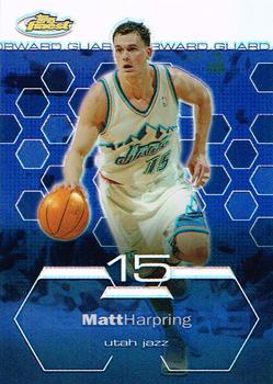 2002-03 Finest - Refractors #19 Matt Harpring Front