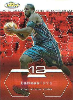 2002-03 Finest - Refractors #48 Lucious Harris Front