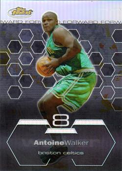 2002-03 Finest - Refractors #52 Antoine Walker Front