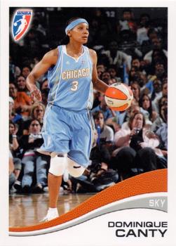2007 Rittenhouse WNBA #8 Dominique Canty Front