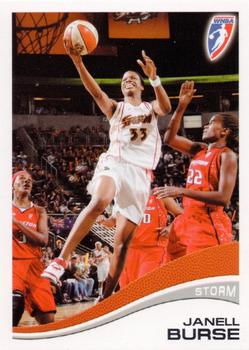 2007 Rittenhouse WNBA #11 Janell Burse Front