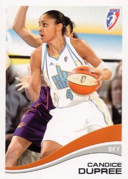 2007 Rittenhouse WNBA #45 Candice Dupree Front
