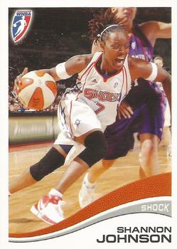 2007 Rittenhouse WNBA #53 Shannon Johnson Front