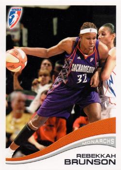 2007 Rittenhouse WNBA #71 Rebekkah Brunson Front
