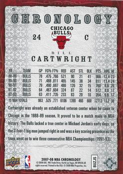 2007-08 Upper Deck Chronology #5 Bill Cartwright Back