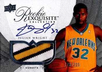 2007-08 Upper Deck Exquisite Collection #63 Julian Wright Front