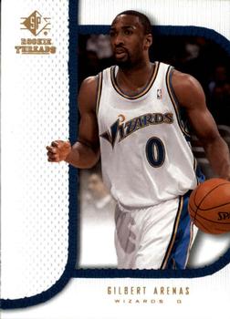 2007-08 SP Rookie Threads #19 Gilbert Arenas Front