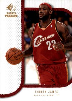 2007-08 SP Rookie Threads #26 LeBron James Front