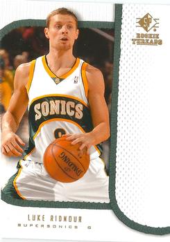 2007-08 SP Rookie Threads #27 Luke Ridnour Front