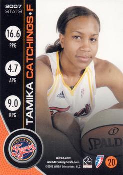 2008 Rittenhouse WNBA #20 Tamika Catchings Back