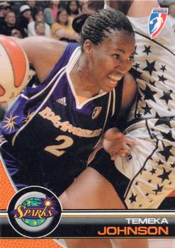 2008 Rittenhouse WNBA #25 Temeka Johnson Front