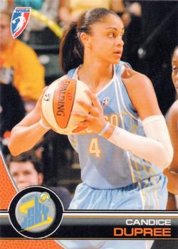 2008 Rittenhouse WNBA #30 Candice Dupree Front