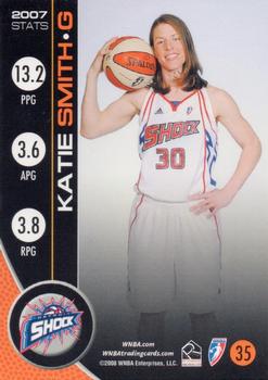 2008 Rittenhouse WNBA #35 Katie Smith Back