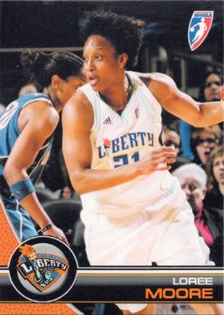 2008 Rittenhouse WNBA #61 Loree Moore Front