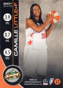 2008 Rittenhouse WNBA #62 Camille Little Back