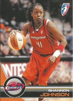 2008 Rittenhouse WNBA #86 Shannon Johnson Front
