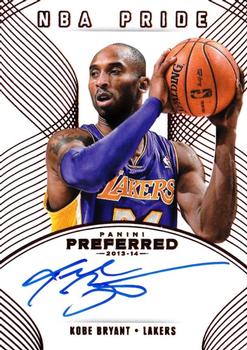 2013-14 Panini Preferred #412 Kobe Bryant Front