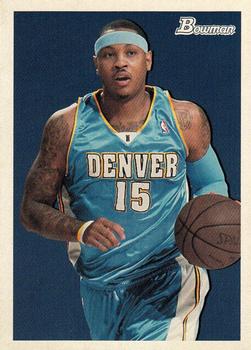 2009-10 Bowman 48 #20 Carmelo Anthony Front