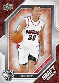 2009-10 Upper Deck Draft Edition #34 Stephen Curry Front