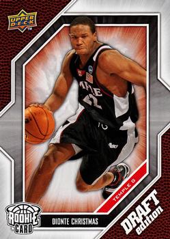 2009-10 Upper Deck Draft Edition #8 Dionte Christmas Front