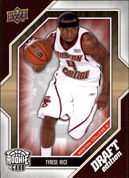 2009-10 Upper Deck Draft Edition #62 Tyrese Rice Front