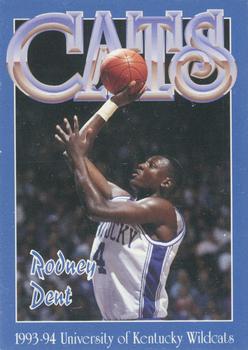 1993-94 Kentucky Wildcats #NNO Rodney Dent Front