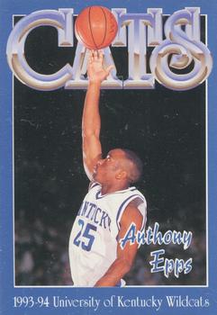 1993-94 Kentucky Wildcats #NNO Anthony Epps Front