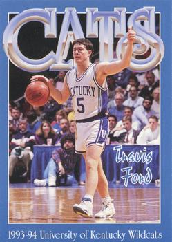 1993-94 Kentucky Wildcats #NNO Travis Ford Front