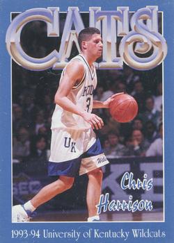 1993-94 Kentucky Wildcats #NNO Chris Harrison Front