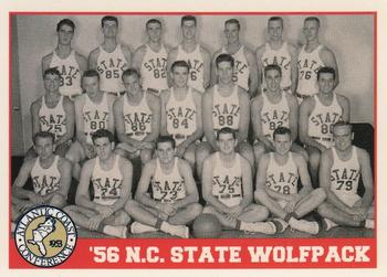 1992 ACC Tournament Champs #3 '56 NC State Wolfpack Front