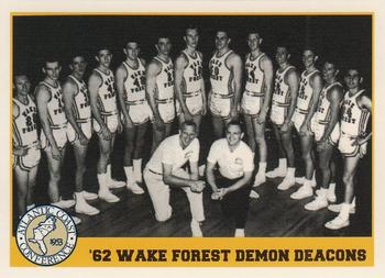 1992 ACC Tournament Champs #9 '62 Wake Forest Demon Deacons Front