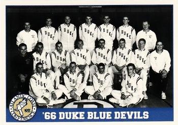 1992 ACC Tournament Champs #13 '66 Duke Blue Devils Front