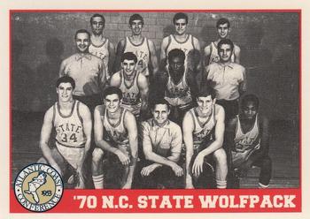 1992 ACC Tournament Champs #17 '70 NC State Wolfpack Front