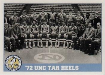 1992 ACC Tournament Champs #19 '72 UNC Tar Heels Front