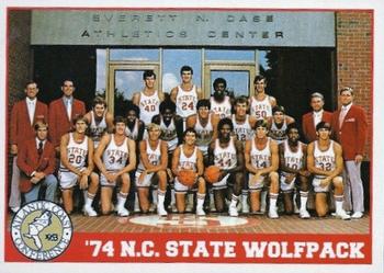 1992 ACC Tournament Champs #21 '74 NC State Wolfpack Front