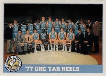 1992 ACC Tournament Champs #24 '77 UNC Tar Heels Front