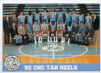 1992 ACC Tournament Champs #29 '82 UNC Tar Heels Front