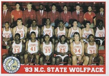 1992 ACC Tournament Champs #30 '83 NC State Wolfpack Front