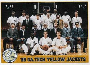 1992 ACC Tournament Champs #32 '85 Georgia Tech Yellow Jackets Front