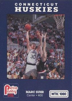 1990-91 Connecticut Huskies #NNO Marc Suhr  Front